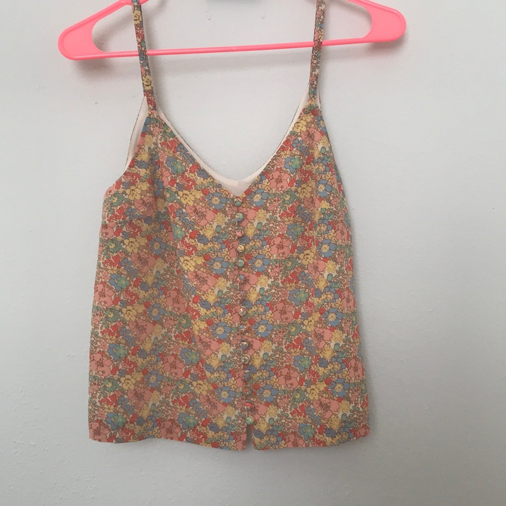 Madewell Button up cami